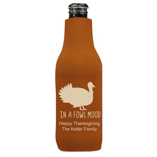 In A Fowl Mood Bottle Huggers